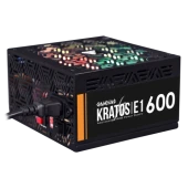GAMDIAS KRATOS E1-600, 600W, RGB, GAMING, ATX, Power Supply PSU - 3