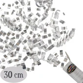 Parti Aksesuar Gümüş Renk Konfeti 30 cm - 1