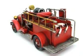 Dekoratif Metal İtfaye Arabası Biblo Dekoratif Hediyelik - 2