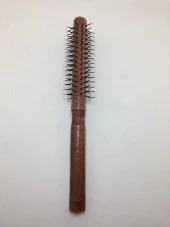 RD-557 Koyu Ahşap Renk Saç Fırçası Tarak - 2