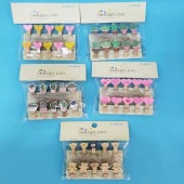 Figürlü İpli Notluk Mandal Fotoğraf Mandalı thumbnail 2