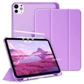 Apple iPad Pro 11 2. Nesil Kılıf PU Deri Smart Standlı Case A2228 A2068 A2230 A2231 thumbnail 9