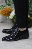 Pierre Cardin 7017 Siyah Rugan Damat Ayakkabısı Takım Ayakkabısı Erkek Klasik Ayakkabı - 3