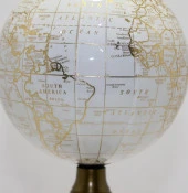 Dünya Yerküre Harita Dekoratif Hediyelik thumbnail 2
