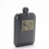 Paslanmaz Çelik Kartal Tasarımlı 6 Oz Matara thumbnail 1