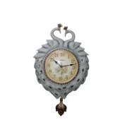 Duvara Asmalı Tavuskuşu Saat Dekoratif Hediyelik - 2