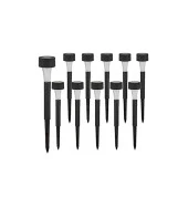 Güneş Enerjili Bahçe Lambası Plastik Saplama 10lu Set - 3