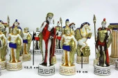 Satranç Taşı Polyester Büyükboy Herakles Dekoratif Hediyelik - 4