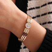 Altın Baget Kelepçe Çarkıfelek - 1