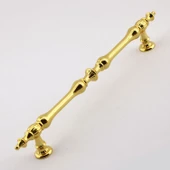 Şehzade Kulp Mobilya Mutfak Dolabı Çekmece Dolap Kulpları Kapak Kulpu Kulbu Gold 160 mm Metal thumbnail 3