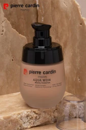 12218-Pierre Cardin Aqua Wow Mineralli Su Bazlı Fondöten Tawny Beige 703 with Warm Neutral - 4