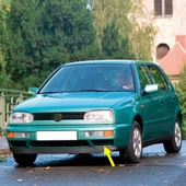 VW Golf 3 1991-1997 Ön Tampon Sol Havalandırma Izgarası 1H6853665A thumbnail 1