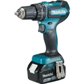 Makita DHP485RTJ Çift Akülü Li-on Akülü Darbeli Matkap 18 V 5 Ah - 1