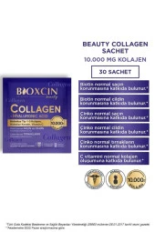 Bioxcin Beauty Collagen Toz 30 Saşe X 10.000 Mg Tip 1 - Tip 3 Hidrolize Kolajen - Keratin - 2