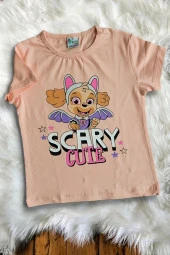 Paw Patrol Skye Baskılı Pembe Renk Kız Çocuk Taytlı Takım - 2