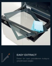 Silverline BO6501S01 S1 Ankastre Fırın Siyah - 3