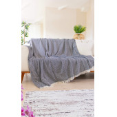 Tabu Home Dokuma Cozy Comfort Siyah Koltuk Örtüsü - 1