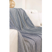 Tabu Home Dokuma Cozy Comfort Siyah Koltuk Örtüsü - 2