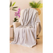 Tabu Home Dokuma Cozy Comfort Gri Tv Örtüsü - 1