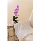 Tabu Home Dokuma Cozy Comfort Gri Tv Örtüsü - 2