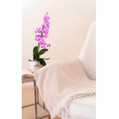 Tabu Home Dokuma Cozy Comfort Bej Tv Örtüsü - 2