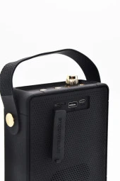 Torima Siyah D21 Taşınabilir Tasarım Bluetooth Hoparlör thumbnail 4