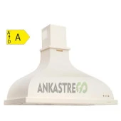 Silverline 2238 Retro Duvar Tipi 90 CM Davlumbaz Bej - 1