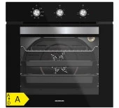 Silverline BO6503B01 S3 Ankastre Fırın Siyah - 1