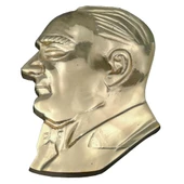 Atatürk Silueti  N2 Pirinç Döküm - 5