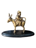 Masa Üstü Biblo Nasrettin Hoca Pirinç Döküm - 3