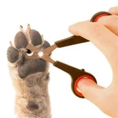 Evcil Hayvan Tırnak Makası Törpü Seti Kaymaz Sap Manikür Pedikür Pati Bakım Aleti - 5