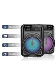 Mini Işıklı Hoparlör Bluetooth Wireless Hoparlör Yüksek Ses Hoparlör - 8
