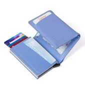 Lederax Para Gözlü Mekanizmalı Suni Deri Erkek Kartlık Cüzdan - 3