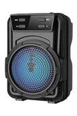 Mini Işıklı Hoparlör Bluetooth Wireless Hoparlör Yüksek Ses Hoparlör - 6