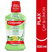 Colgate Plax Çay&Limon Ağız Bakım Suyu 500 ml 3 Adet - 1