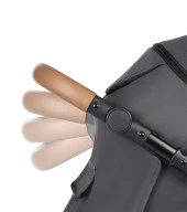 Bebeconfort Ingenious XXL Sepetli Kompakt Bebek Arabası Mineral Graphite - 6