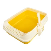 Orijin Kedi Tuvaleti Kabı Elekli Çerçeve Kürek 45-35-13 cm thumbnail 2