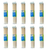 Dolphin Bambu Ahşap Adana Çöp Şiş - Boy : 35 Cm. / En : 2 Cm. - 25 Adetlik 10 Paket - 1