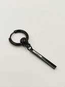 Siyah Renk Çubuk Model Küpe - 4