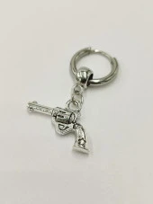 Tabanca Model Çelik Küpe - 2