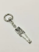 İskelet Model Bay Bayan Çelik Küpe - 1