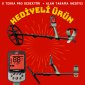 Minelab X Terra Pro Dedektör + Zemin Tarama Dedektörü Hediye - 1