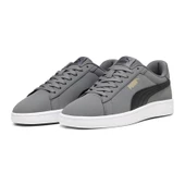 Puma Smash 3.0 Buck Erkek Gri Sneaker Ayakkabı 39233602 thumbnail 2