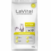 Lavital Kitten Somonlu Yavru Kedi Maması 12 Kg - 1