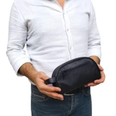 Lederax Hakiki Deri Makyaj, Kozmetik, Seyahat El Çantası LD458 thumbnail 1