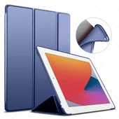 Apple iPad Air 1 9.7" Kılıf Arkası Silikon Smart Case A1474 A1475 A1476 - 10