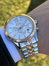 Çelik Kordon Fonksiyonları Aktif 5 Atm Suya Dayanıklı Erkek Kol Saati SLE.9.1946.2.01 thumbnail 3