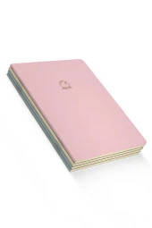 Magic Notebooks Series - Çizgisiz - 4 Defter - 48 Sayfa - 10,5x14cm - 1