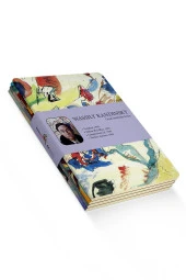 Wassily Kandinsky 4'lü Defter Seti - Great Synthesis Series - Çizgisiz - 64 Sayfa - 10,5x14cm - 1
