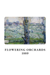 Van Gogh 4'lü Defter Seti 2 - Blooming Series - Çizgisiz - 64 Sayfa - 10,5x14cm - 4